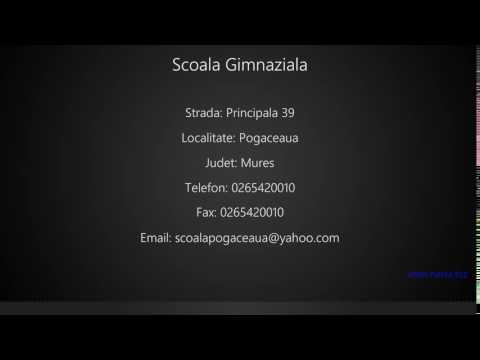 Scoala Gimnaziala Pogaceaua
