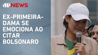 ‘Jair Bolsonaro é o maior líder da direita’, afirma Michelle durante discurso no 7 de Setembro