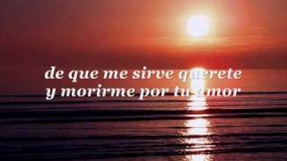 Alvaro Torres - De Que Me Sirve Quererte (lyrics)