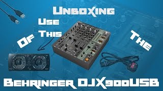 Video thumbnail for Unboxing - Behringer DJX900USB by DJAppyD