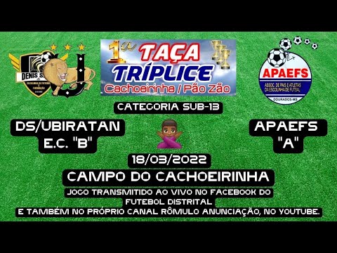 #202 Taça Tríplice de Futebol Suíço / DS/UBIRATAN E.C. X APAEFS