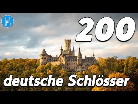200 deutsche Schlösser 🇩🇪+🏰=♥️ 4K