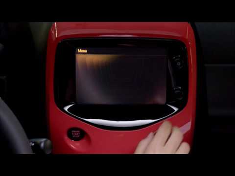 Citroën C1 : How does the touch screen for media?