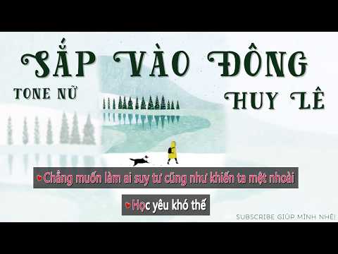 Mix - Sắp Vào Đông Tone Nữ | Beat Acoustic Karaoke