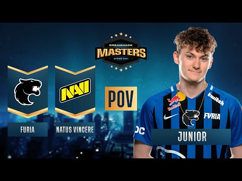 CS:GO - PoV - junior - FURIA vs. Natus Vincere - DreamHack Masters Spring 2021 - Quarter-final