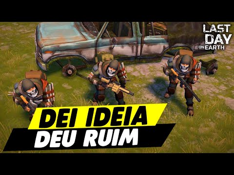JOGUEI IDEIA NOS INVASORES E DEU RUIM INVASÃO - Last Day On Earth