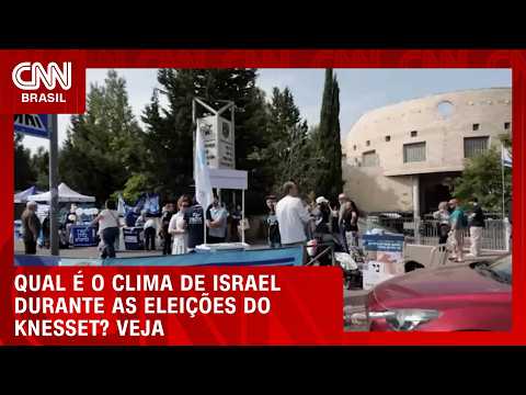Veja o clima de Israel durante as eleições para o Knesset | ISRAEL DECIDE