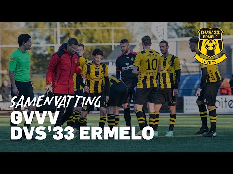 DRUIVEN ZIJN ZUUR VOOR DVS 😒 | GVVV - DVS'33 ERMELO | Samenvatting - Derde Divisie