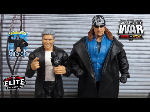 WWE Mattel Monday Night Wars Elite Series 8 Eric Bischoff and The Undertaker Review!