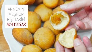 Efsane Pamuk pişi tarifi / Mayasız yağ Çekmez / sadece 4 malzeme/ Hamur işleri / Figen Ararat