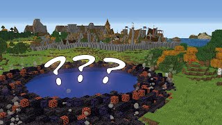 Huge Portal in Minecraft Survival | How to Build a Custom Town in Minecraft (Avomancia 24) 2021