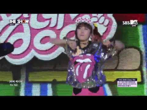 Pungdeng-E Comeback Stage The Show (12/1/2015)