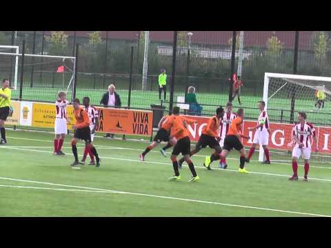 13 sept 2014 VV De Meern B1 - Bennekom B1 comp 4-4 Doelpunt Sander, assist Jesse
