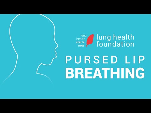 COPD Breathing Exercise: Pursed Lip Breathing