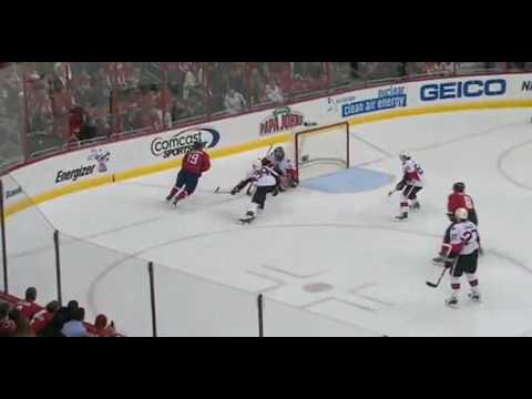 Backstrom goal vs Sens