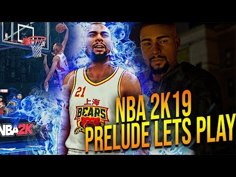 NBA 2K19 Here's My Player Build! Prelude My Career Gameplay!
