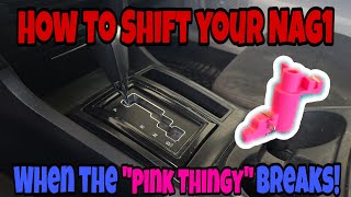 How to Shift Your Magnum/Charger/Challenger/300C Out of Park When "Pink Thingy" Breaks!