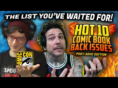Comic Con Announcements Moving Comic Prices in the Market! | HOT10 Back Issues POST-SDCC 2022