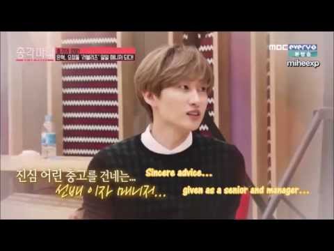[ENG SUB CUT] 150402 Bachelor Party - Eunhyuk's Advice for Lovelyz