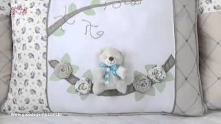 Quarto para Bebê Primavera Baby Azul | Ref: 47854