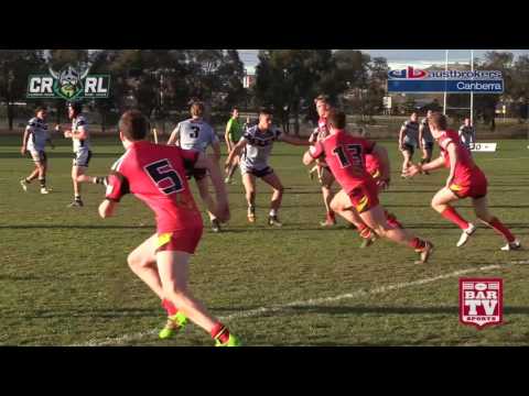Canberra RL Round 14   1st Grade Highlights   Gungahlion v Belconnen United
