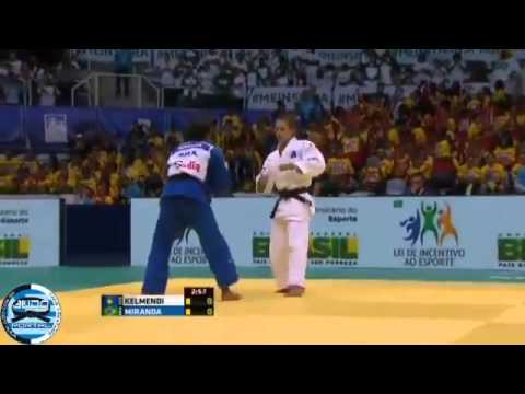 World Judo Championships Rio 2013 Final  52kg Majlinda KELMENDI KOS)   MIRANDA Erika (BRA)