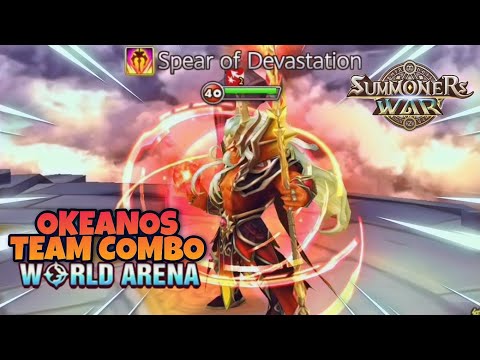 Okeanos Team Combo in World Arena Ep. 7 - Summoners War