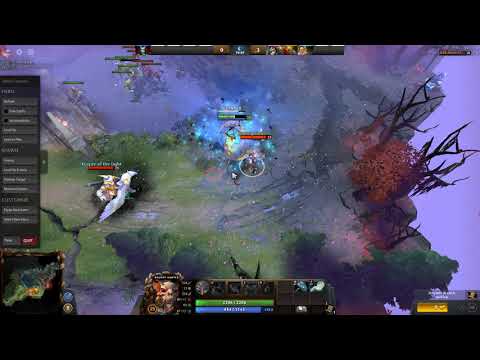 dota 2 7.20 bounty hunter 720+ gold steal combo enjoy :D