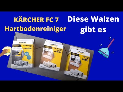 🟡Kärcher FC 7🟡 - Diese Walzen gibt es