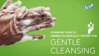 Product video: Scott Green Certified Foam Skin Cleanser, 1 L - 91565