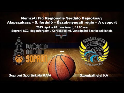 2019.04.28. U14 Szombathelyi KA/B – Soproni Sportiskola KA/B