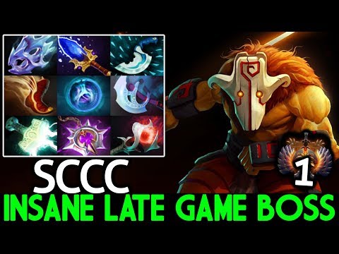 SCCC [Juggernaut] Late Game Boss Full Slotted Crazy Plays 7.22 Dota 2