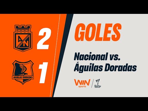 Nacional vs. Águilas Doradas (goals) | Liga BetPlay Dimayor 2025-2 | Matchday 19
