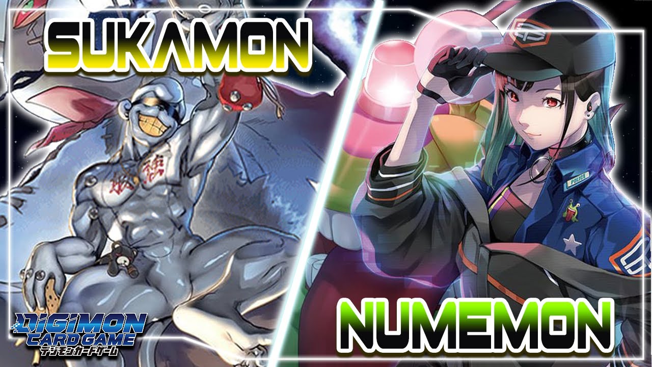 Digimon Card Game : Sukamon (Yellow) VS Numemon (Black) [BT-15]