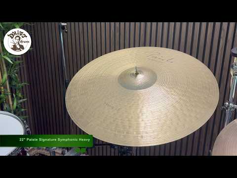 22" Paiste Signature Symphonic Heavy (VIDEO) image 9