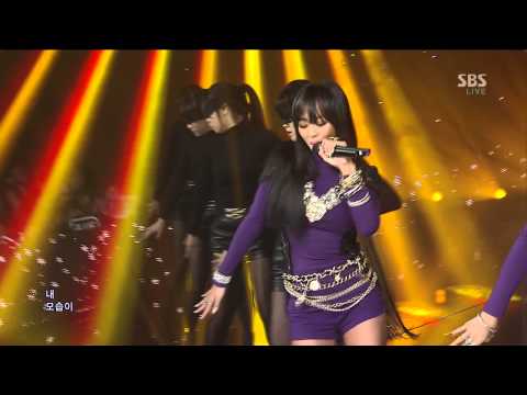 SISTAR 19 (SISTAR 19) [There is not] @SBS Inkigayo Popular song 20130224