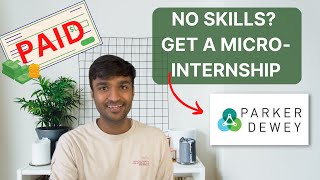 I made $1800 in 2 weeks with micro internships: How to get internships with NO experience