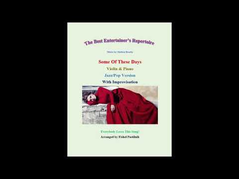 "Some Of These Days" for Violin and Piano (Sheet Music)