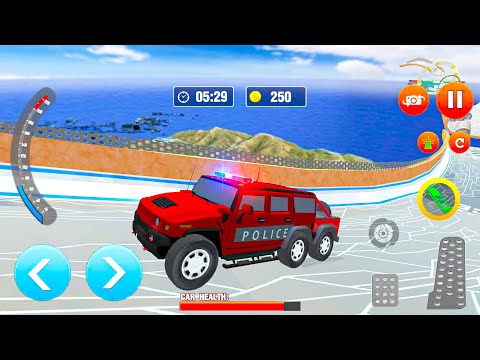 Extreme Police Car Ramp Stunts | Gameplay Android