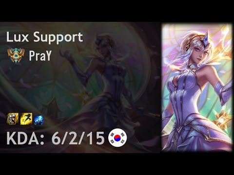 Lux Support vs Bard - PraY - KR Challenger Patch 7.6