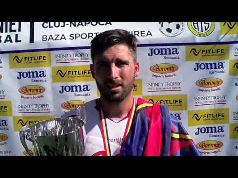 VIDEO / Cosmin Crăciun, CS Luceafărul Cluj, locul 1, Cupa României
