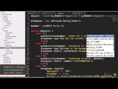 Pushing the IVR Activity to Pusher | packtpub com