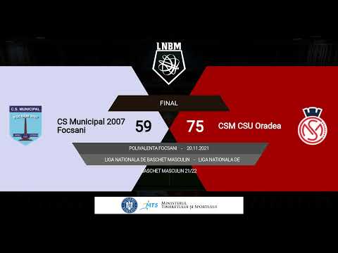 LNBM 2021-2022: CSM 2007 Focșani - CSM CSU Oradea