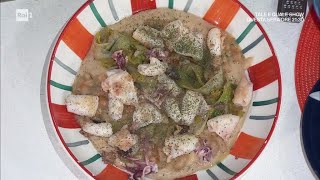 La crema di fagioli con scarole e calamari - È sempre mezzogiorno 28/10/2026