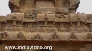 Bhima chariot (ratha) at Mahabalipuram, Tamil Nadu  