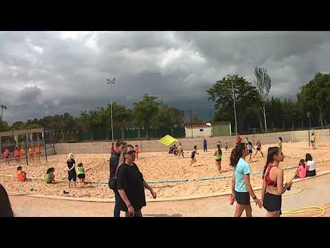 BM GETASUR 2 - 0 LEGABEACH NORTE CADETE FEMENINO LIGA DE BALONMANO PLAYA DE MADRID 02/06/2018
