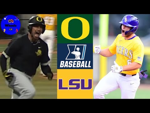 Watch: Highlights From LSU's Regional Championship Win Over Oregon