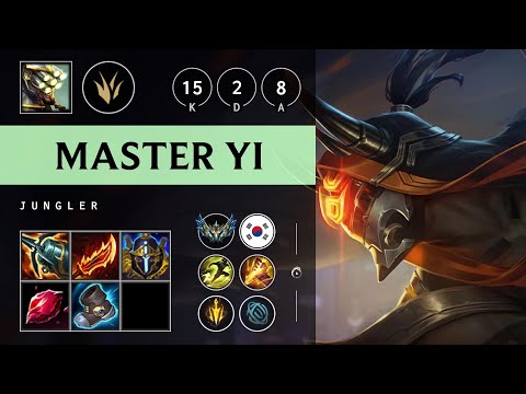 Master Yi Jungle vs Nidalee - KR Challenger Patch 25.21