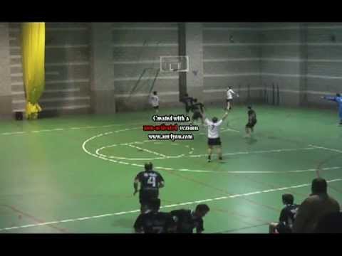 agresion de un jugador del Balonmano Villafranca
