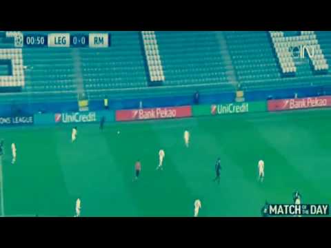 Legia warzsaw vs Real Madrid 3-3 Uefa champions league group stage